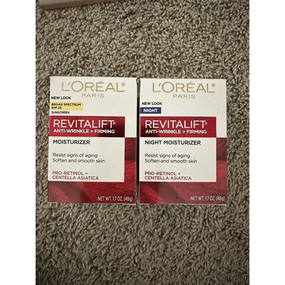 L'Oréal Paris-Revitalift Anti-Wrinkle + Firming Moisturizer, 1.7oz - Pack of 2